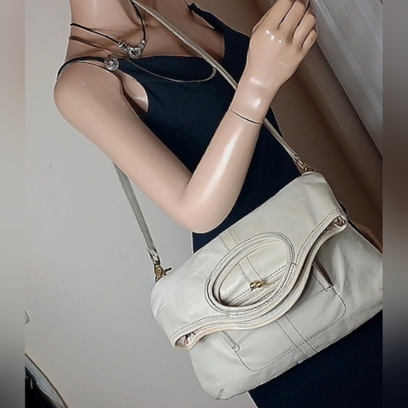 Coach Ergo Convertible Off White Cream Leather Tote Shoulder Crossbody Bag - Picture 3 of 11